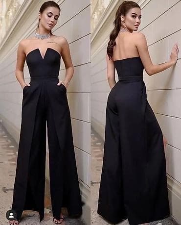 kompleti za svadbu: Elegantni ženski kombinezon bez bretela - Model: večernji/jubilarni — 4