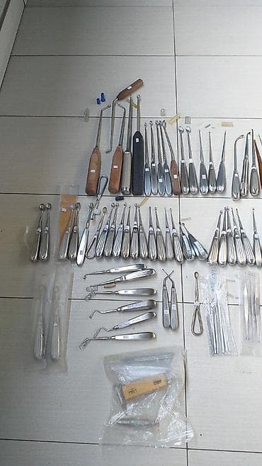 Other medical supplies: Oštra kašika Kireta Bone cureta Wiliger Martini, Barth, Kerpel — 5