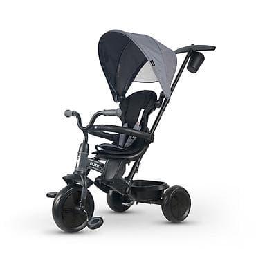 tockovi za tricikle: Qplay tricikl Elite Platinum, sivi – 6-u-1 multifunkcionalni model — 1