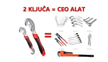 Šrafcigeri: 2 univerzalna kljuca ( 2 kljuca ceo alat ) od sada vam neće biti — 4