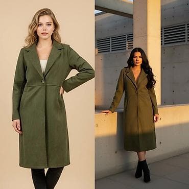 salonke broj 35: Elegantni ženski kaput – klasičan kroj do ispod kolena - Model — 2