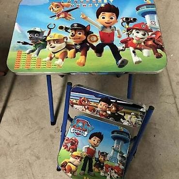 duksevi od polara: Dečiji sto i stolica 4999 din Sto i stolica su metalne konstrukcije — 3