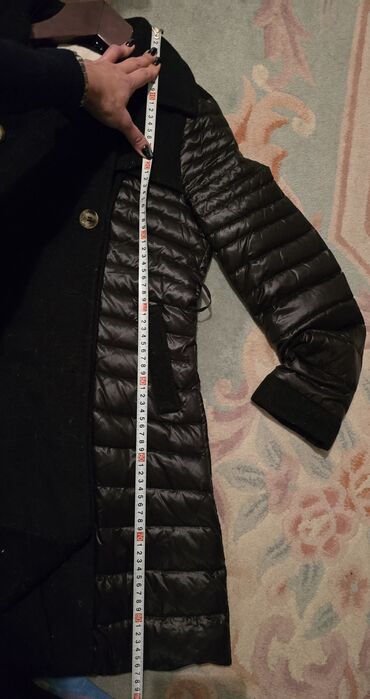 minđuše sa biserima: M (EU 38), Single-colored, With lining, Feathers — 11