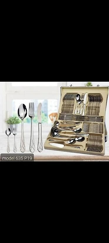 Kitchenware: Escajg u setu za ručavanje za 12 osoba P19 72PCS u koferu - — 3