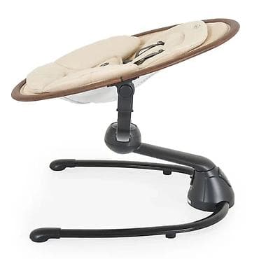 njihalica za bebe do 18kg: Cangaroo Ljuljaška za bebe Cloud Premium – Beige (šifra: CAN9939-70) — 9