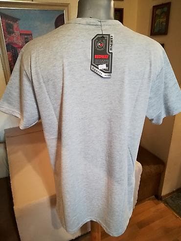 Majice: Men's T-shirt bоја - Siva — 4