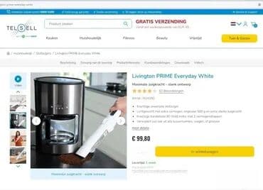 kabl za samsung punjac: *** AKCIJA *** 1221 Usisivač Livington PRIME Everyday White Potpuno — 3