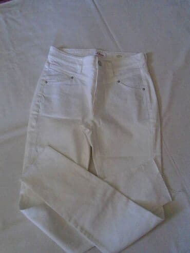 push up pantalone: St.Oliver bele pantalone, model Isabell skinny fit, predivne, nogavice — 4