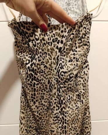 Zara color - Multicolored, Cocktail, With the straps — 6