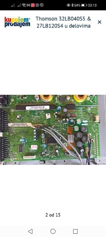 daljinski za tv sharp aquos: Thomson 32LB040S5 i 27LB120S4 – prodaja u delovima Dostupne — 3
