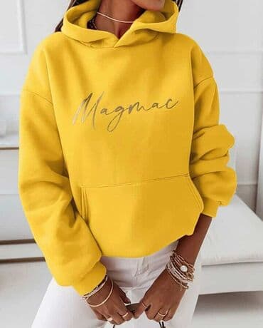 nike tech fleece m: Ženska dukserica s kapuljačom “Magmac” - Model: klasična hoodie — 1