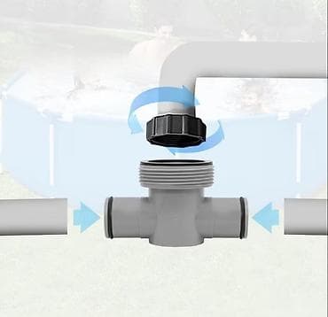 termometar za kuvanje: T-spojnica / adapter za Intex bazen 38 32 mm ✅ Novo, nekorišćeno ✅ — 1