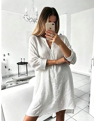 parka h: 07. Za punije dame
Košulja/haljina + kaiš
Cena : 2.450 dinara H — 2