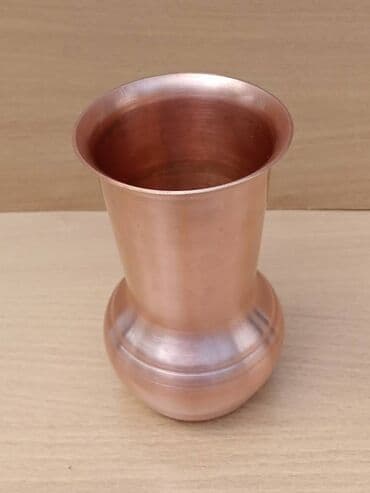 dva i po muskarca sa prevodom na srpski: Bakarna Vazna ZAMBIAN COPPERWARE - KITWE - COPPER CRAFTS LID Visina — 3