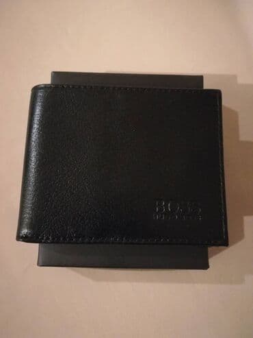 torbe sa cirkonima: Muški novčanik, Hugo Boss, Materijal: Koža — 3