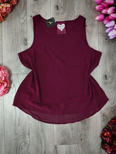 top ispod sakoa: 2XL (EU 44), Polyester, Single-colored, color - Purple — 1
