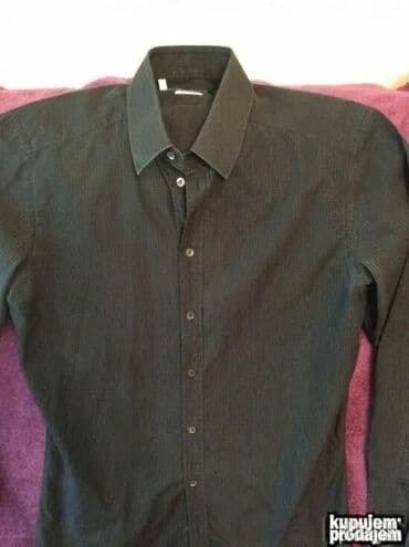 T-shirts: Shirt Long sleeves, M, Dolce & Gabbana, color - Black, Cotton — 1