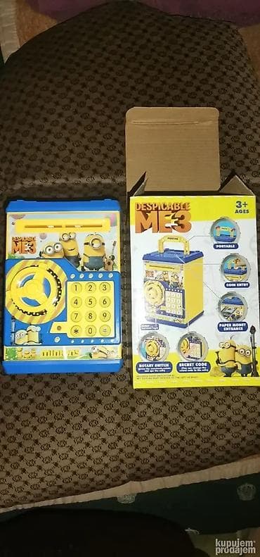 ski pantalone za devojcice: Minions elektronska kasica/sef za decu – Despicable Me 3 motiv - — 3
