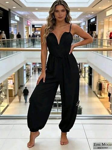 komplet pinko: Ženski letnji kombinezon- Model: kombinezon sa tankim bretelama i — 4