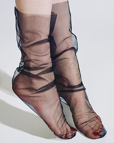 Čarape kristal til. Crna,tamno zelena,ljubicasta,neon roza,neon