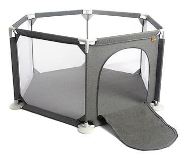 BBO ogradica za igru FunZone – Grey (OB-511GREY-80) - Šestostrana