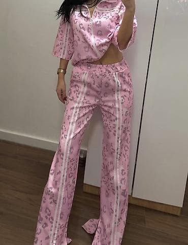 torba bela: 🔥Ženski dvodelni set – satenski izgled, animal print
✅3400 din — 2