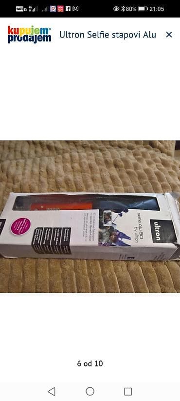 rep od sirene: Ultron Selfie štapovi Alu – komplet za fotografisanje - Teleskopski — 6