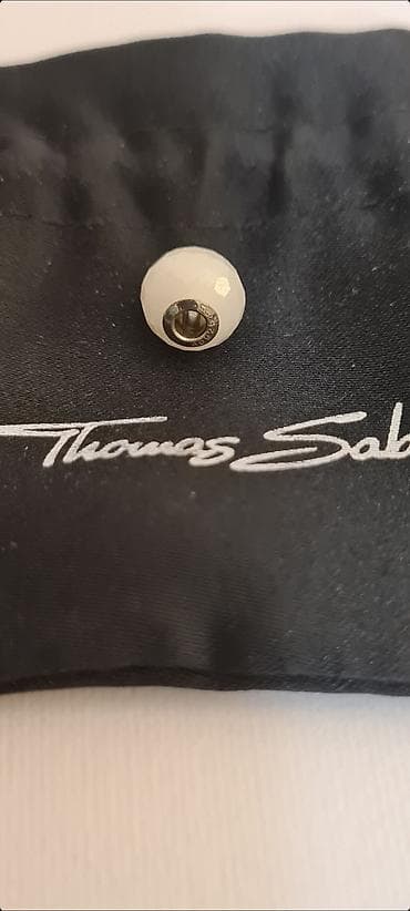 laneno odelo: ▪︎Na prodaju original Thomas Sabo karma perla od belog žada sa srebrom — 2