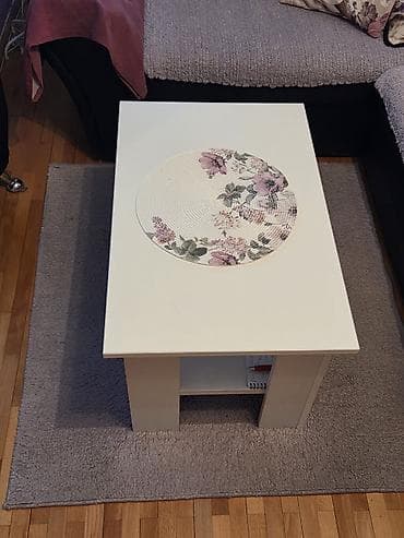 ikea posteljina srce: Ljubičastii mekani tepisi(2 komada), pravougaonog oblika, neutralnog — 3