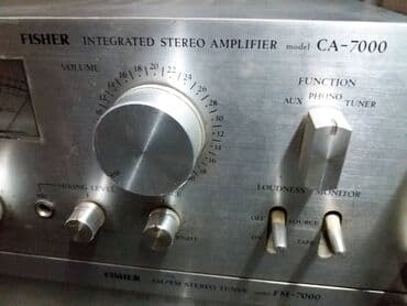 Audio: Fisher ca, fm i cr-7000. -pojacalo neispravno. dajem 2 nova stk — 5