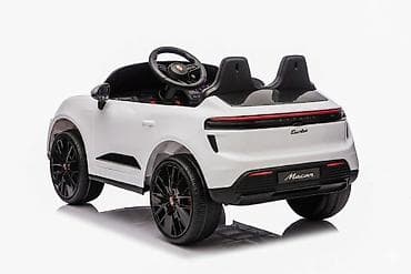 Children's Electric Cars: Licencirani dečiji automobil na akumulator PORSCHE MACAN SUV – beli — 2