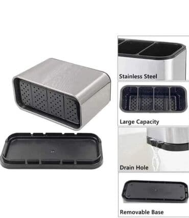 klešta za drikere: Veliki kapacitet: Postoje 4 pregrade za odvajanje i organizovanje — 1