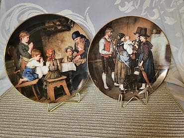 ikea jastucnice ukrasne: Tanjiri novi za na zid 1988god.Lilijen porcelan Austrija. Tanjiri za — 1