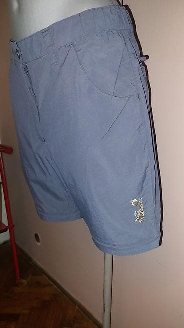 zenske dzeparice: JACK WOLFSKIN BERMUDE Tamno sive ženske bermude, travel kolekcija. I — 3