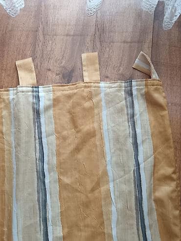 zavese polovne: Zavese sa petljama za karnišu - Tip: panel zavesa sa gornjim petljama — 2