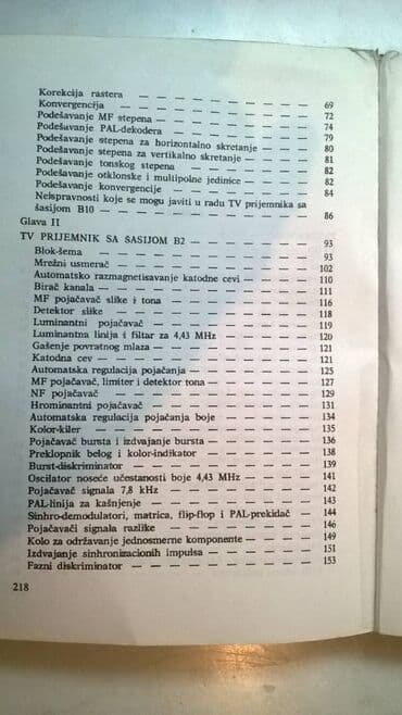 trijumf ljubavi 2 epizoda sa prevodom: Tehnička knjiga:Opravka TV prijemnika u biji EI 1989. 219 str. sa — 6