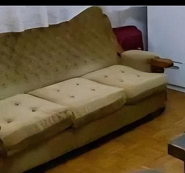 stilski namestaj srbija: Trodeli kauč na razvlačenje, klasičnog dizajna - Model: trosed sa tri — 1