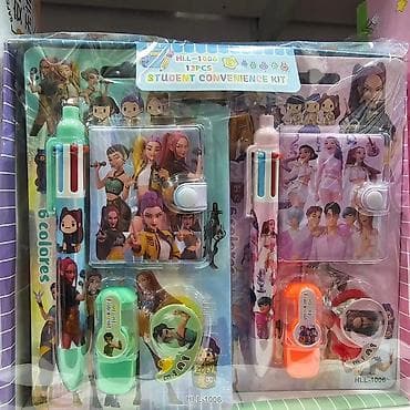 Kpop Hunters set 1000 din ✅-hemijska olovka sa 6 boja -lepljiva — 5