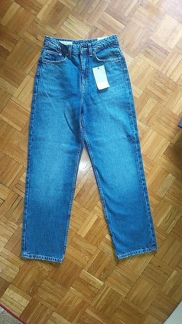 ZARA farmerke – Mom Fit 36br. može i za slabiji M - Model: Mom Fit