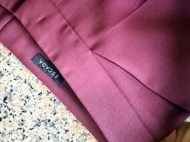 zenske svecane pantalone: S (EU 36), Visok struk, Ravne nogavice — 4