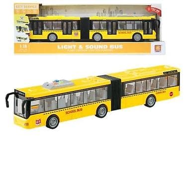 Zglobni autobus sa zvukom i svetlom 1:16 Pravi gradski šampion među