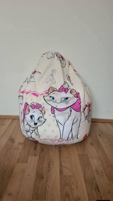 Dressers: Dečje lazy bag fotelje – mekane jastuk-fotelje sa šarenim dečjim — 5