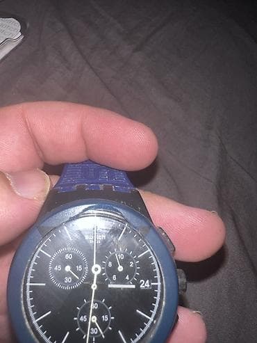 albfashion 3: Swatch hronograf ručni sat – plavi - Model: Swatch hronograf, kvarcni — 5