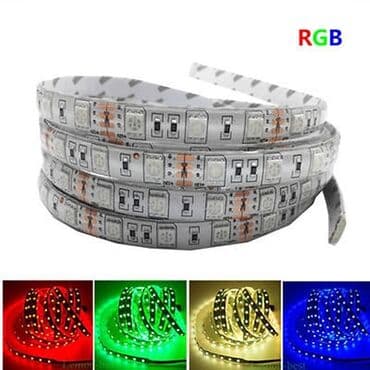 televizori 32 inca: RGB Led traka 10m, SMD 5050 Dužina trake 10m. Ide 30 dioda po dužnom — 2