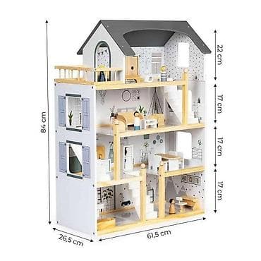 Dolls & Accessories: KUĆICA ZA LUTKE SET SA 18 DODATAKA – ECO TOYS Šifra proizvoda — 5