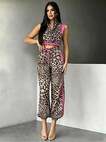 patike tn bele: Dvoset – ženski komplet sa animal printom - Gornji deo: kratak — 5