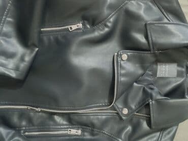 torbica pojas za novac i dokumenta: Ženska biker jakna – Primark - Boja: crna - Materijal: eko-koža — 3