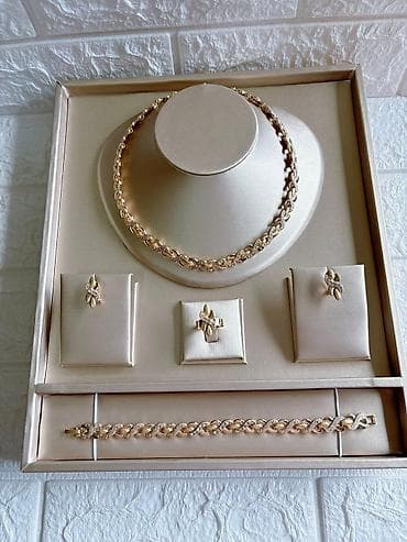 pandora ogrlice: Komplet nakita – ogrlica, narukvica, prsten i minđuše - Elegantno — 9