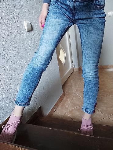 Farmerke 7/8visok struk,xs/s,nove na lalafo.rs Farmerke 7/8visok struk,xs/s,nove