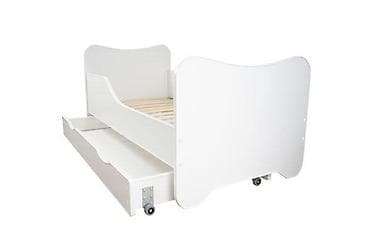tramboline za decu akcija: Dečiji Krevet 160x80 cm + Fioka – beli Šifra proizvoda: - Materijal — 1